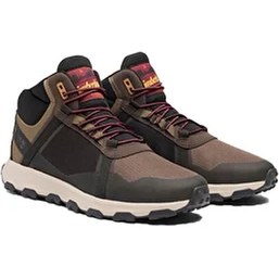 Resim Timberland Winsor Trail Kahverengi Bağcıklı Dış Mekan Botu Su Geçirmez Deri Malzeme ile Rahat Kullanım 
