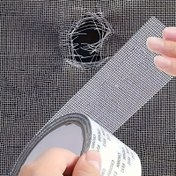 Resim Ultra Güçlü Su Geçirmez Pencere Ekran Tamir Bandı - Yurt Kapıları, Perdeler ve Araba Dış Aksesuarları için Dayanıklı Böcek Geçirmez Ağ ile Kolay Kurulum ve Uzun Ömürlü Yapıştırıcı 