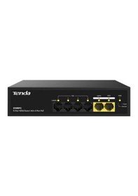 Resim Tenda S106pc 6 Port 4 Port Poe+ 10-100 Mbps + 2 Port Uplink Switc 