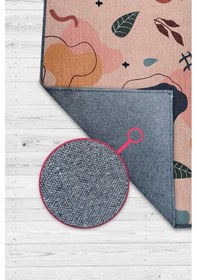 Resim Homshtag Yolculuk Çok Renkli Geometrik Halı Eğlenceli Salon Halısı Modern Oturma Odası Halısı Çok Renkli 