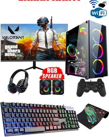 Resim DMC N157x (GTA 5) I5 2400,16gb Ram,256gb Ssd,4gb Gt730,21,5" 75hz Monitör Masaüstü Oyuncu Bilgisayarı 