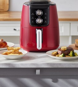 Resim easytekno Karaca Air Pro Cook Manuel Xl Airfryer Ruby 