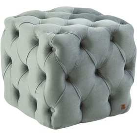 Resim EMBA LUXURY 40x40 Renkli Kare Küp Puf Makyaj Önü 