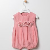 Resim Babydola Pileli Bayramlık Kız Bebek Tulum 12825 