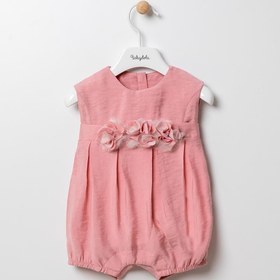 Resim Babydola Pileli Bayramlık Kız Bebek Tulum 12825 