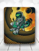 Resim Atölye Çizgi Rocket Rider Astronaut Mouse Pad 