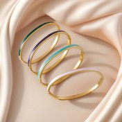 Resim 18K Altın Kaplama Lüks Bileklik, Moda ve Minimalist Bir Aksesuar, Hem Erkek Hem de Kadınlar İçin Uygun, Günlük ve Özel Durumlar İçin Mükemmel Dayanıklı Mücevher. 