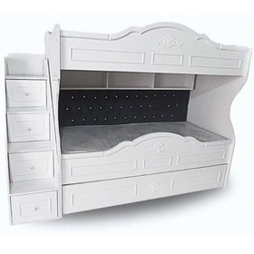 Resim Santander Mdf Yavrulu 3'lü Dekoratif Beyaz Ranza 