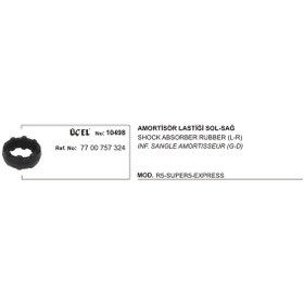 Resim /amortisör Takozu 10498 Ekspres 7700757324 7700757324 