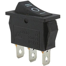 Resim Ic-117 Dar Işıksız On-off-on 3p Yaylı Anahtar-179323 
