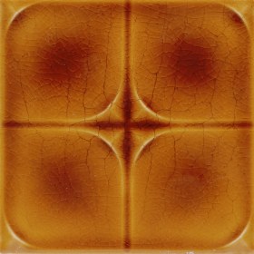 Resim Armada Çini 12,5x12,5 Cm Defakto Karamel Seramik Karo 