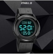 Resim Bosphorusboutique02 Skmeı 2047 Erkek Dijital Bilek Saati - 50m Su Geçirmez, Mavi Beyaz, Çok Renkli, Spor Saat Çok Renkli 