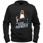 Resim Alfa Tshirt Thor Mjolnir Resim Baskılı Hammer Çocuk Siyah Sweatshirt 