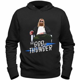 Resim Alfa Tshirt Thor Mjolnir Resim Baskılı Hammer Çocuk Siyah Sweatshirt 