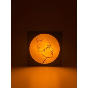 Resim Lumos Dekor Minimalist Çizim - Işıklı Dekor Tasarım 2 