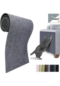Resim Kedi Tırmalama Halısı 30x98 Cm Koltuk Duvar Yer Kullanımlı Yapışkanlı Tırmalama Matı 