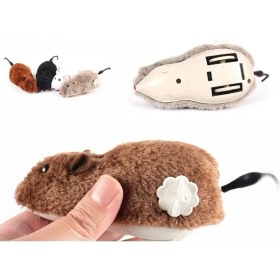 Resim Kurmalı Fare Kedi Eğitim Oyuncağı 