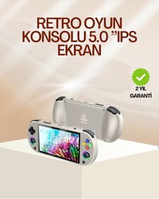Resim Astraltech 5" Ips Ekranlı Taşınabilir Oyun Konsolu 
