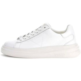 Resim Guess ELBA Erkek Beyaz Sneaker FMJLBALEA12-WHITE 