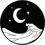 Resim Genel Markalar Mehtap Ay Ve Yıldız Temalı Sticker 10 X 10 Cm 