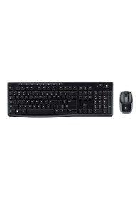 Resim Logıtech Mk270 Siyah Kablosuz Q Klavye Set 