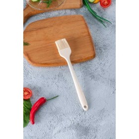 Resim Acar Bej Silikon Yumurta Fırçası 21CM 