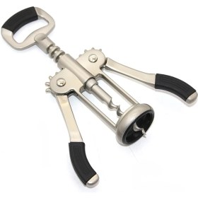 Resim Subutu Paslanmaz Çelik Tirbuşon Şarap Açacağı Model 5 