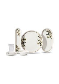 Resim Korkmaz Luna Collection 25 Parça Kahvaltı Takımı A8700-2 Beyaz 