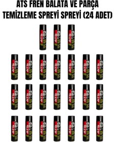 Resim ATS Fren Balata Ve Parça Temizleyici Sprey (24 Adet) 