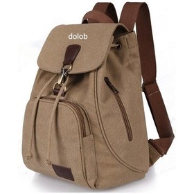 Resim Agoodshop Yeni Retro Moda Kızlar Açık Hava Keten Sırt Çantası - Okul Çantası Ve Moda Sırt Çantası 40g Geo Black 