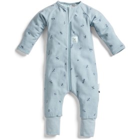 Resim ErgoPouch Organik Pamuklu Patikli Pijama Tulum 1.0 TOG Dragonflies Mavi - Mavi / 1 Yaş 