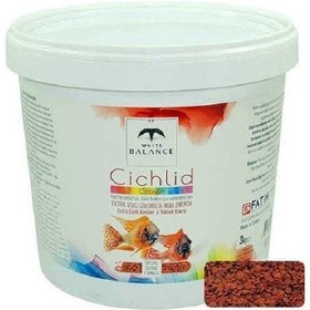 Resim Cichlid Colour Granül Balık Yem 100 Gram Paket 