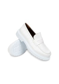 Resim Deery Beyaz Kadın Loafer Ayakkabı - 01903zbyzp02 Beyaz 