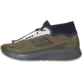 Resim Tommy Hilfiger Haki Erkek Sneaker FD0FD00049RBN 