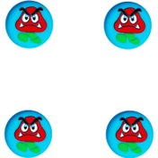 Resim WOTOBE Ps5/ps4/ps3/xbox One/one X/one S/series X/series S 3d Mario Analog Koruyucu 