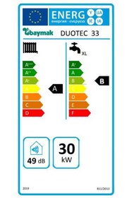 Resim Baymak Duo Tec Premix 33/33 Kw (28.000 Kcal) Tam Yoğuşmalı Kombi 