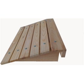 Resim Wooden Gold Kaymaz Tabanlı Masa Altı Çıtalı Ergonomik Ayak Desteği 