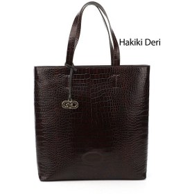 Resim Gönderi R Kadıın Kahve Krako Hakiki Deri El Ve Omuz Çantası Ddzw002b8179 Kahverengi 