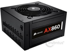 Resim CORSAIR CP-9020044-EU AX Serisi AX860 860W 80+ PLATINUM tak çıkar kablolu Güç kaynağı 