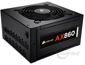 Resim CORSAIR CP-9020044-EU AX Serisi AX860 860W 80+ PLATINUM tak çıkar kablolu Güç kaynağı 