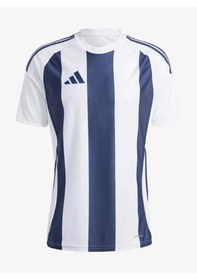 Resim Adidas Iw4554 Striped 24 Jsy Erkek Forma Beyaz Çok Renkli 