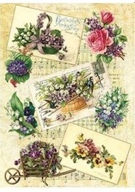 Resim Cadence Pirinç Dekopaj Kağıdı Model 207 