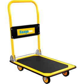 Resim Kangaroo KNG300 300KG Katlanabilir Paket Taşıma Arabası/el Arabası 