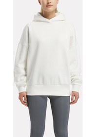 Resim Reebok Hoodie Kadın Ekru_0 Sweatshirt 