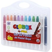 Resim Globox Jel Pastel Boya 12 Renk 