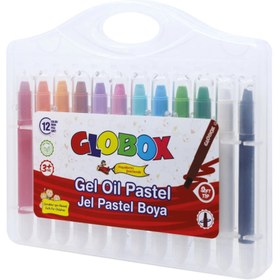 Resim Globox Jel Pastel Boya 12 Renk 