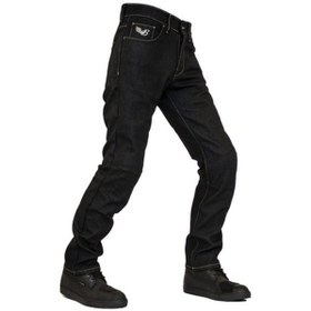Resim The Biker Jeans Cold Killer Kışlık Uzun Yol Korumalı Motosiklet Kot Pantolonu 