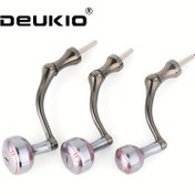 Resim DEUKIO Altıgen Salınım Kolu Döner Tekerlek Modifiye Altıgen Metal Top Tutma Maru Salınım Kolu Balıkçılık Ekipmanı Döner Tekerlek Aksesuarları Modifiye Balık Tekerleği Tüm Metal Tek Salınım Kolu Tutma Maru Seti 