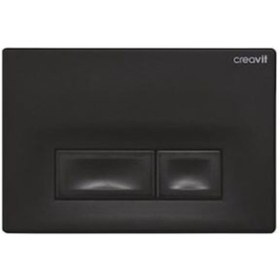 Resim Creavit Ore Mat Siyah Rezervuar Kumanda Paneli Gp3002.01 