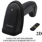 Resim TAZGA TSC-852 KABLOSUZ 2D BARKOD OKUYUCU USB 